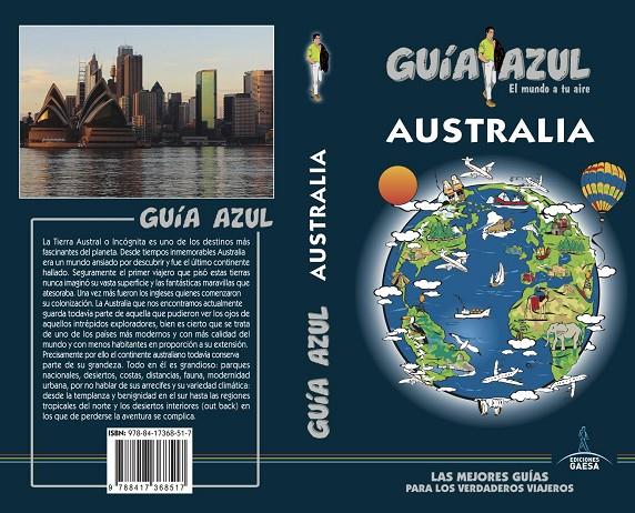 AUSTRALIA GUÍA AZUL 2018 | 9788417368517 | MARTíNEZ, MOSéS/MARTíNEZ, OMAR/GARCíA, JESúS | Galatea Llibres | Librería online de Reus, Tarragona | Comprar libros en catalán y castellano online