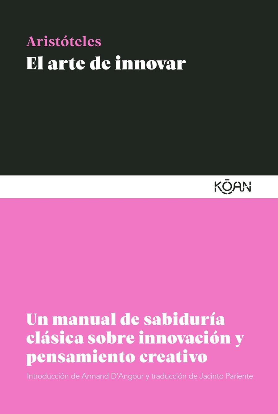 EL ARTE DE INNOVAR | 9788418223570 | ARISTÓTELES | Galatea Llibres | Librería online de Reus, Tarragona | Comprar libros en catalán y castellano online