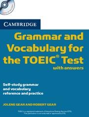 GRAMMAR AND VOCABULARY FRO THE TOEIC TEST | 9780521120067 | Galatea Llibres | Librería online de Reus, Tarragona | Comprar libros en catalán y castellano online