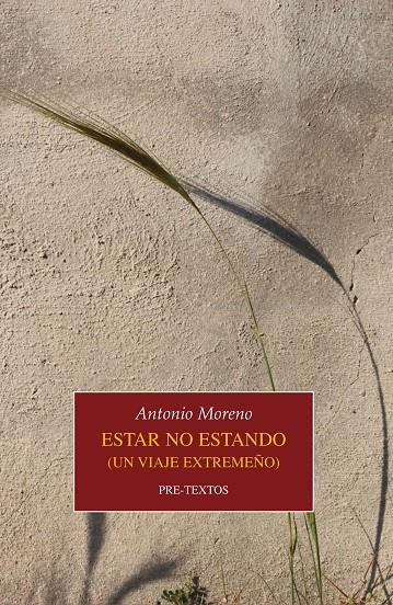 ESTAR NO ESTANDO | 9788416906123 | MORENO GUERRERO, ANTONIO | Galatea Llibres | Llibreria online de Reus, Tarragona | Comprar llibres en català i castellà online