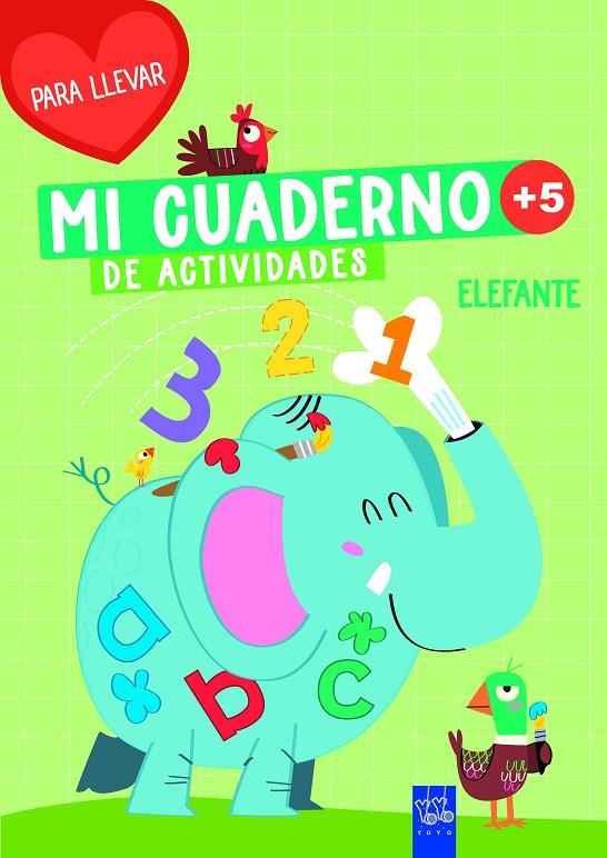 MI CUADERNO DE ACTIVIDADES PARA LLEVAR. ELEFANTE | 9788408311928 | Galatea Llibres | Llibreria online de Reus, Tarragona | Comprar llibres en català i castellà online