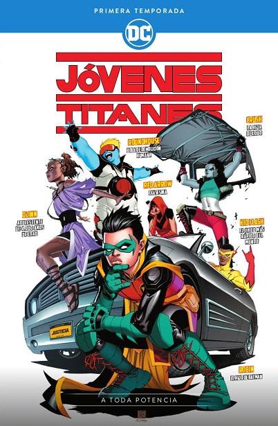 JÓVENES TITANES: PRIMERA TEMPORADA – A TODA POTENCIA | 9788417960063 | GLASS, ADAM | Galatea Llibres | Librería online de Reus, Tarragona | Comprar libros en catalán y castellano online