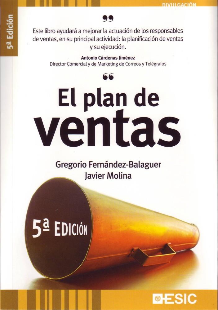 PLAN DE VENTAS | 9788473565301 | FERNANDEZ, GREGORIO | Galatea Llibres | Llibreria online de Reus, Tarragona | Comprar llibres en català i castellà online