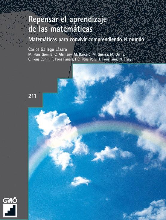 REPENSAR EL APRENDIZAJE DE LAS MATEMATICAS | 9788478273713 | VV.AA | Galatea Llibres | Librería online de Reus, Tarragona | Comprar libros en catalán y castellano online