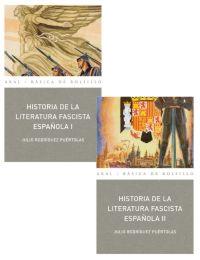 HISTORIA DE LA LITERATURA FASCISTA ESPAÑOLA ( 2 VOLS ) | 9788446029540 | RODRIGUEZ PUERTOLAS, JULIO | Galatea Llibres | Librería online de Reus, Tarragona | Comprar libros en catalán y castellano online