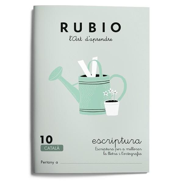 QUADERN RUBIO ESCRIPTURA 10 | 9788489773608 | Galatea Llibres | Librería online de Reus, Tarragona | Comprar libros en catalán y castellano online