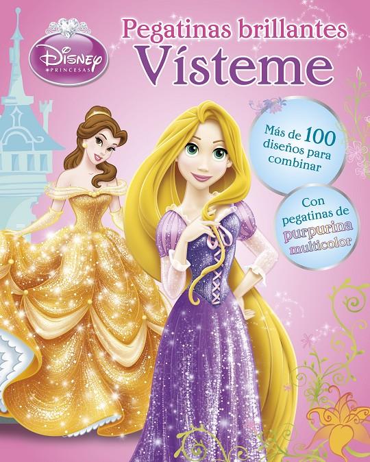 VÍSTEME (PRINCESAS DISNEY). PEGATINAS BRILLANTES | 9788499516141 | Galatea Llibres | Librería online de Reus, Tarragona | Comprar libros en catalán y castellano online