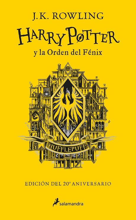 HARRY POTTER Y LA ORDEN DEL FÉNIX (EDICIÓN HUFFLEPUFF DEL 20º ANIVERSARIO) (HARR | 9788418174636 | ROWLING, J.K. | Galatea Llibres | Llibreria online de Reus, Tarragona | Comprar llibres en català i castellà online
