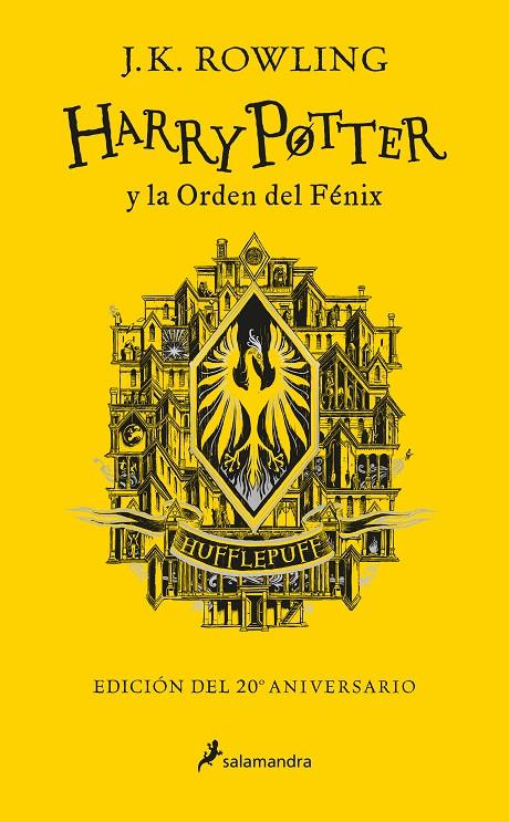 HARRY POTTER Y LA ORDEN DEL FÉNIX (EDICIÓN HUFFLEPUFF DEL 20º ANIVERSARIO) (HARR | 9788418174636 | ROWLING, J.K. | Galatea Llibres | Librería online de Reus, Tarragona | Comprar libros en catalán y castellano online