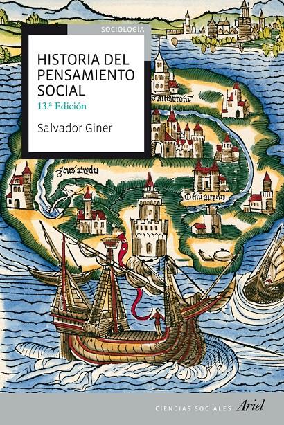 HISTORIA DEL PENSAMIENTO SOCIAL | 9788434409231 | GINER, SALVADOR | Galatea Llibres | Librería online de Reus, Tarragona | Comprar libros en catalán y castellano online