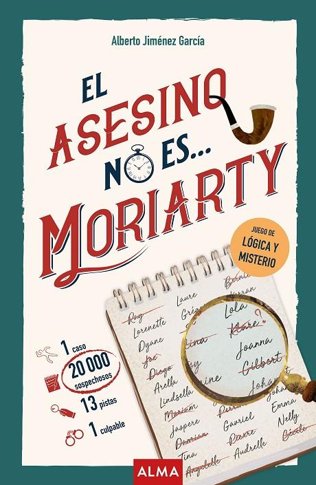 EL ASESINO NO ES MORIARTY | 9791388389023 | JIMÉNEZ, ALBERTO | Galatea Llibres | Llibreria online de Reus, Tarragona | Comprar llibres en català i castellà online