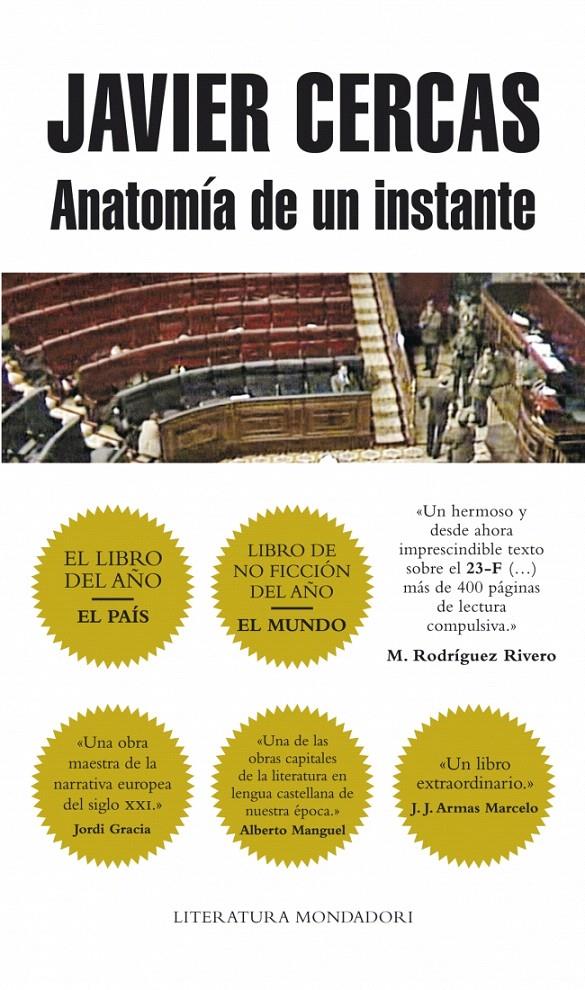 ANATOMÍA DE UN INSTANTE -RUSTICA- | 9788439723127 | CERCAS, JAVIER | Galatea Llibres | Librería online de Reus, Tarragona | Comprar libros en catalán y castellano online
