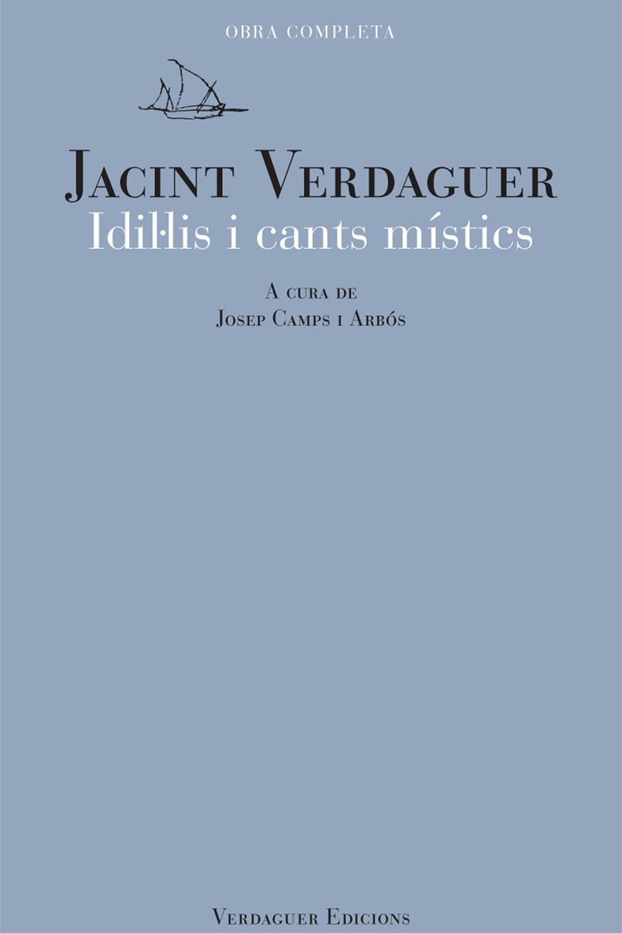 IDIL·LIS I CANTS MÍSTICS | 9788494458668 | VERDAGUER, JACINT | Galatea Llibres | Librería online de Reus, Tarragona | Comprar libros en catalán y castellano online