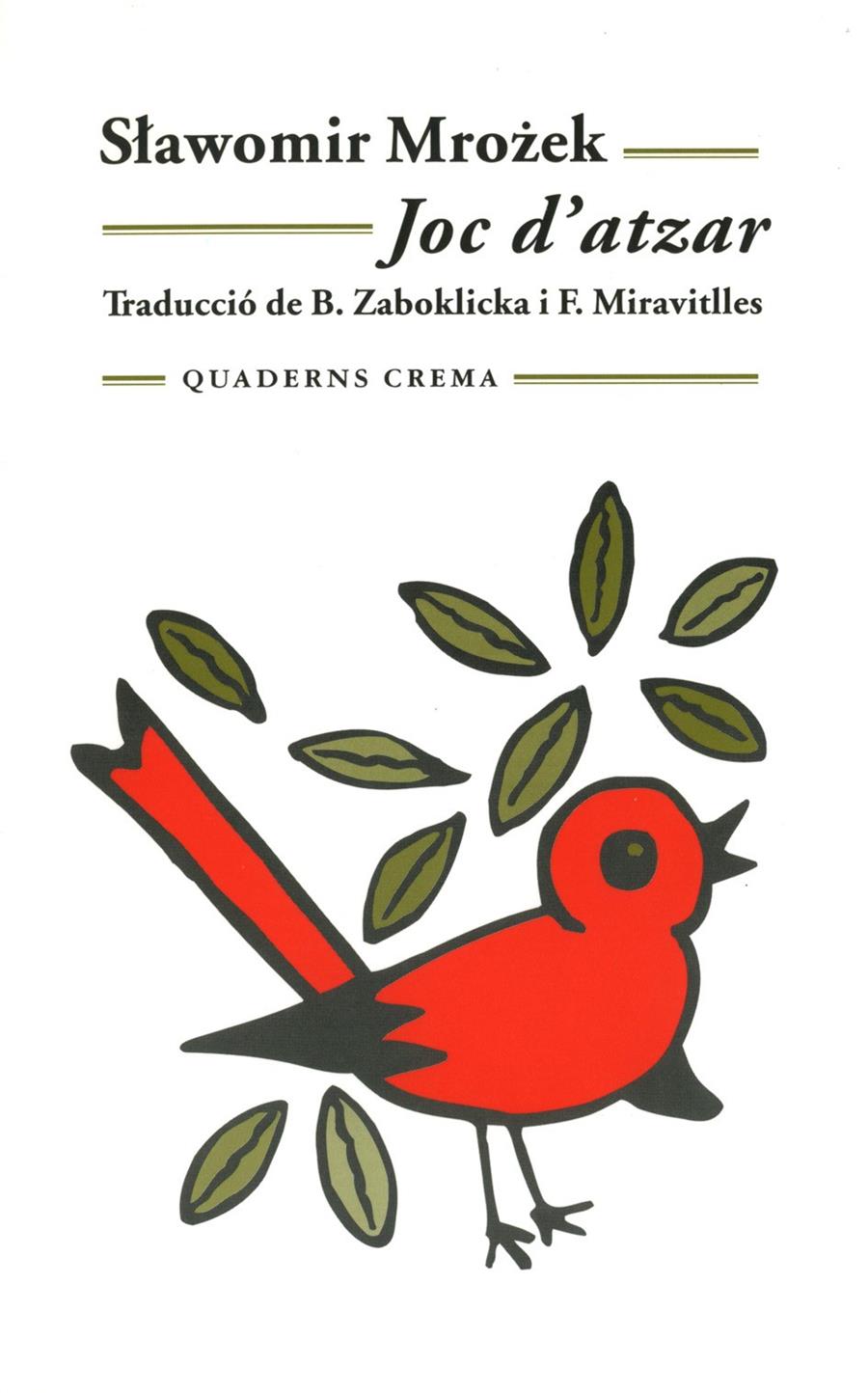 JOC D'ATZAR | 9788477273257 | MROZEK, SLAWOMIR | Galatea Llibres | Librería online de Reus, Tarragona | Comprar libros en catalán y castellano online