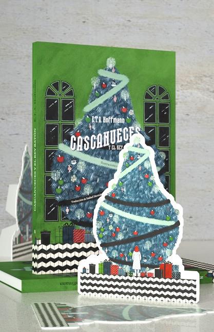 CASCANUECES Y EL REY RATON + ARBOL NAVIDAD TROQUELADO | 9788419320667 | HOFFMAN, ERNEST THEODOR AMADEUS | Galatea Llibres | Librería online de Reus, Tarragona | Comprar libros en catalán y castellano online