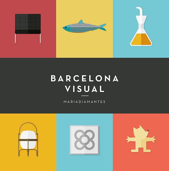 BARCELONA VISUAL | 9788415888864 | MARIADIAMANTES | Galatea Llibres | Librería online de Reus, Tarragona | Comprar libros en catalán y castellano online