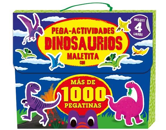 MALETA 1000 PEGA ACTIVIDADES DINOSAURIOS | 9788499399874 | Galatea Llibres | Librería online de Reus, Tarragona | Comprar libros en catalán y castellano online