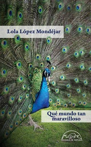QUÉ MUNDO TAN MARAVILLOSO | 9788483932483 | LÓPEZ MONDÉJAR, LOLA | Galatea Llibres | Librería online de Reus, Tarragona | Comprar libros en catalán y castellano online