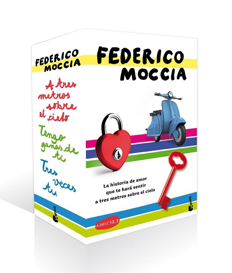 TRILOGÍA A TRES METROS SOBRE EL CIELO - TENGO GANAS DE TI - TRES VECES TU PACK | 9788408184058 | MOCCIA, FEDERICO | Galatea Llibres | Librería online de Reus, Tarragona | Comprar libros en catalán y castellano online