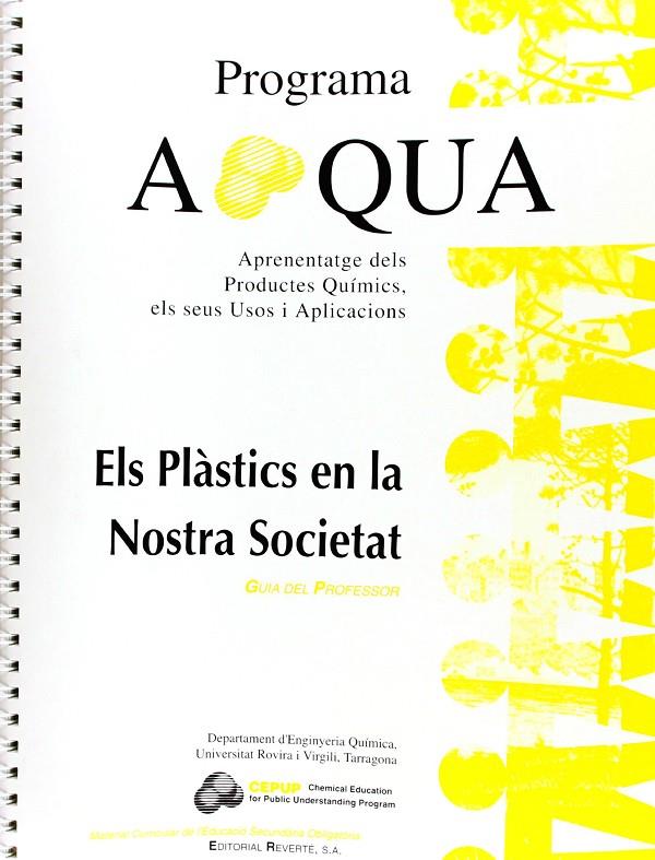 PLASTICS EN LA NOSTRA SOCIETAT | 9788429175691 | APQUA | Galatea Llibres | Librería online de Reus, Tarragona | Comprar libros en catalán y castellano online