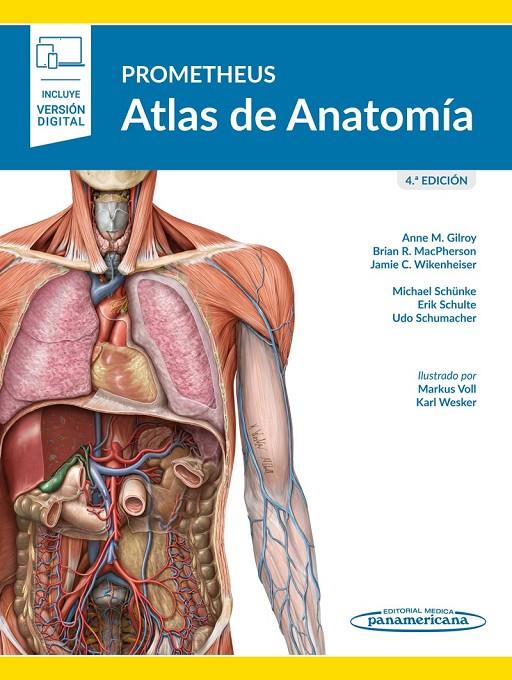 PROMETHEUS. ATLAS DE ANATOMÍA | 9788491108450 | GILROY, ANNE M. | Galatea Llibres | Librería online de Reus, Tarragona | Comprar libros en catalán y castellano online
