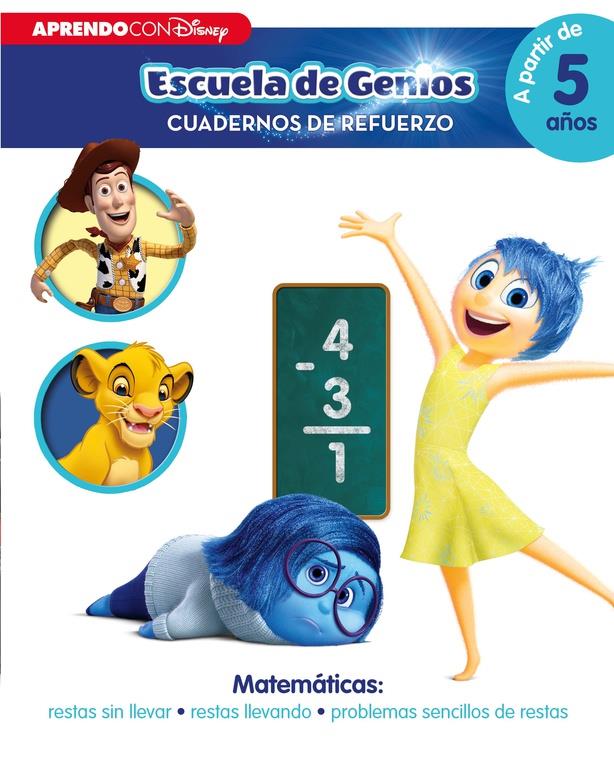 DISNEY RESTAS Y RESTAS LLEVANDO (ESCUELA DE GENIOS - MATEMÁTICAS) | 9788416548330 | Galatea Llibres | Librería online de Reus, Tarragona | Comprar libros en catalán y castellano online