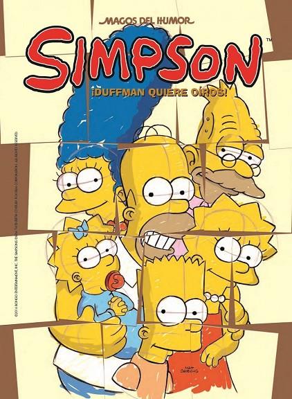 SIMPSON ¡DUFFMAN QUIERE OÍROS! MAGOS DEL HUMOR 52 | 9788466659024 | Galatea Llibres | Llibreria online de Reus, Tarragona | Comprar llibres en català i castellà online