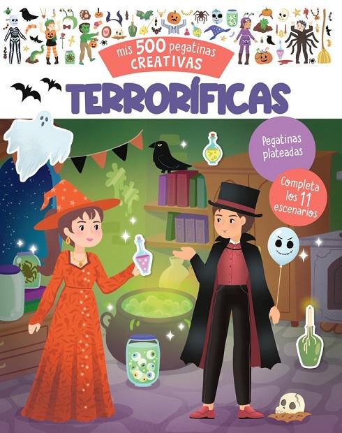 MIS 500 PEGATINAS CREATIVAS. TERRORÍFICAS | 9791039563697 | OPHELIE, ORTAL | Galatea Llibres | Llibreria online de Reus, Tarragona | Comprar llibres en català i castellà online