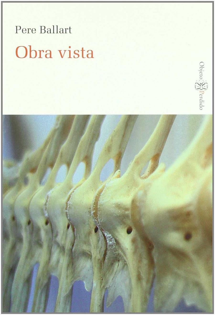 OBRA VISTA | 9788492562497 | BALLART, PERE | Galatea Llibres | Librería online de Reus, Tarragona | Comprar libros en catalán y castellano online