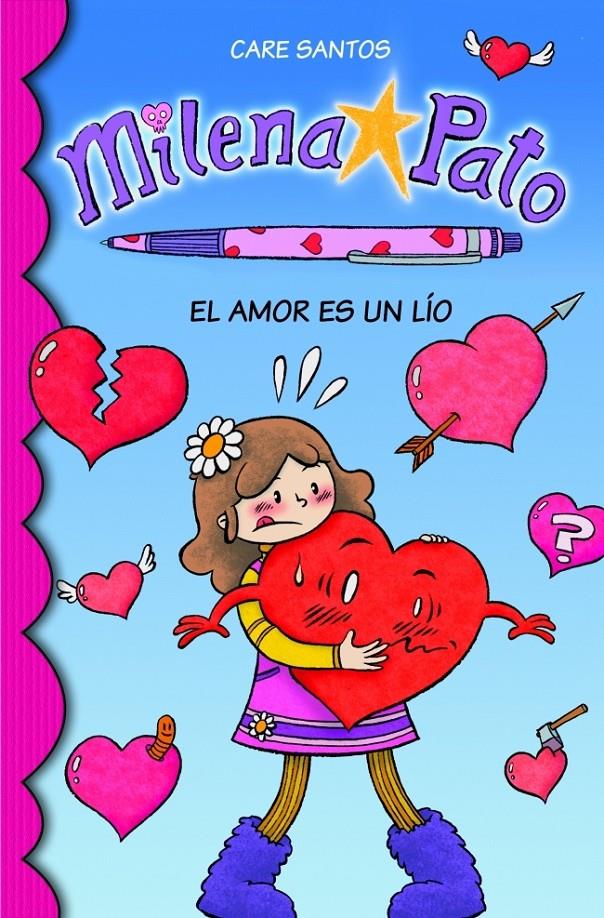 MILENA PATO 3. EL AMOR ES UN LÍO | 9788484418795 | SANTOS, CARE | Galatea Llibres | Librería online de Reus, Tarragona | Comprar libros en catalán y castellano online