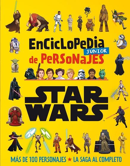 STAR WARS. ENCICLOPEDIA JÚNIOR DE PERSONAJES | 9788408271055 | Galatea Llibres | Librería online de Reus, Tarragona | Comprar libros en catalán y castellano online