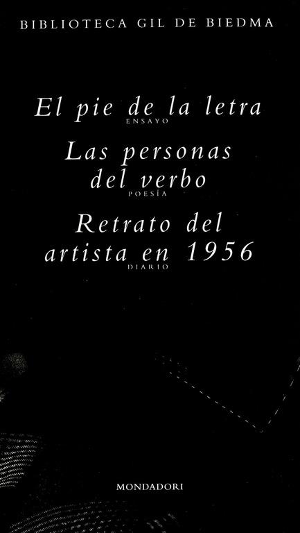 BIBLIOTECA GIL DE BIEDMA 3 VOLS: PIE DE LA LETRA-PERSONAS DE | 9788439707486 | GIL DE BIEDMA, JAIME | Galatea Llibres | Llibreria online de Reus, Tarragona | Comprar llibres en català i castellà online