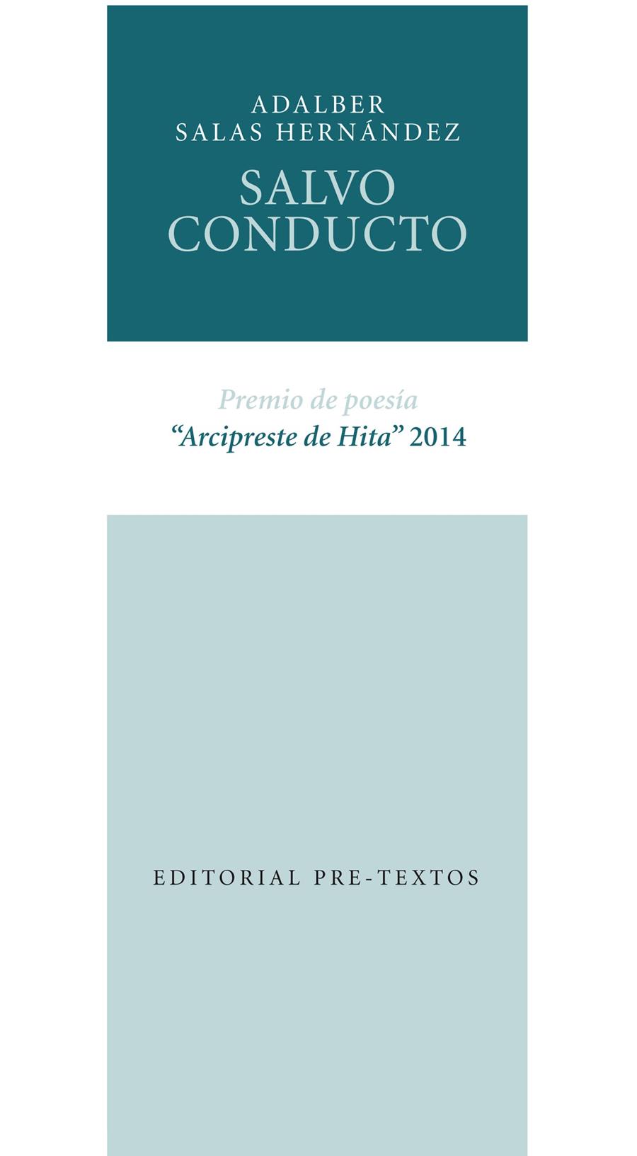 SALVOCONDUCTO | 9788416453009 | SALAS HERNÁNDEZ, ADALBER | Galatea Llibres | Llibreria online de Reus, Tarragona | Comprar llibres en català i castellà online