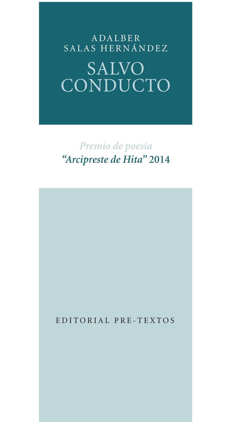 SALVOCONDUCTO | 9788416453009 | SALAS HERNÁNDEZ, ADALBER | Galatea Llibres | Llibreria online de Reus, Tarragona | Comprar llibres en català i castellà online