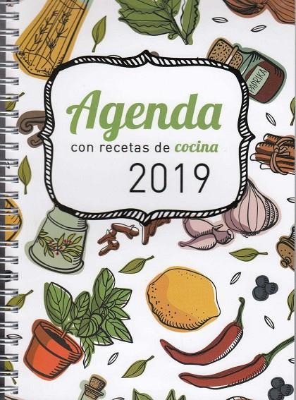 AGENDA CON RECETAS DE COCINA 2019 | 9788427141605 | Galatea Llibres | Llibreria online de Reus, Tarragona | Comprar llibres en català i castellà online