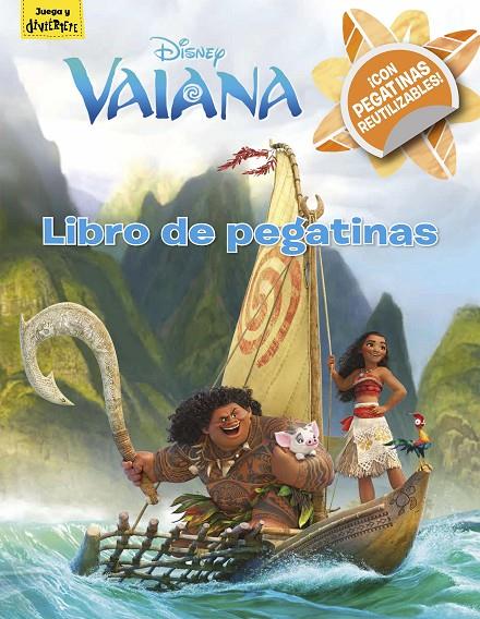 VAIANA. LIBRO DE PEGATINAS | 9788499518374 | Galatea Llibres | Librería online de Reus, Tarragona | Comprar libros en catalán y castellano online