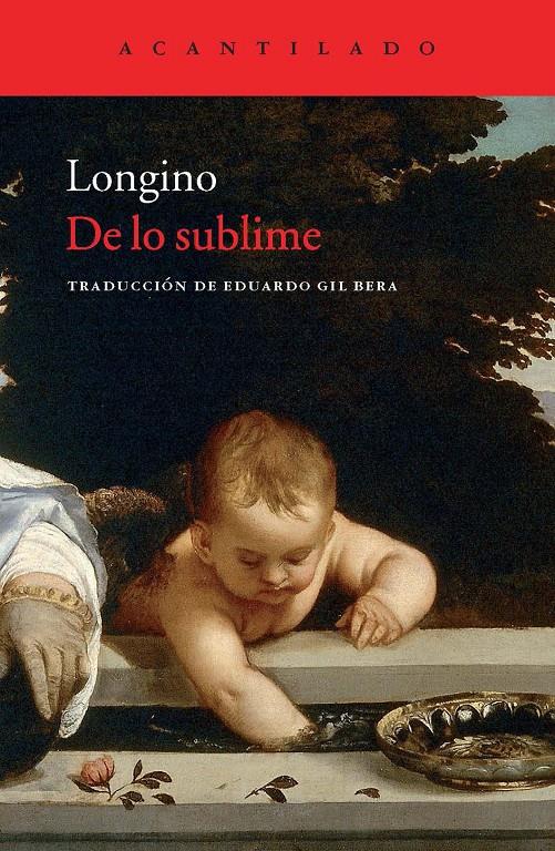 DE LO SUBLIME | 9788416011148 | LONGINO | Galatea Llibres | Librería online de Reus, Tarragona | Comprar libros en catalán y castellano online