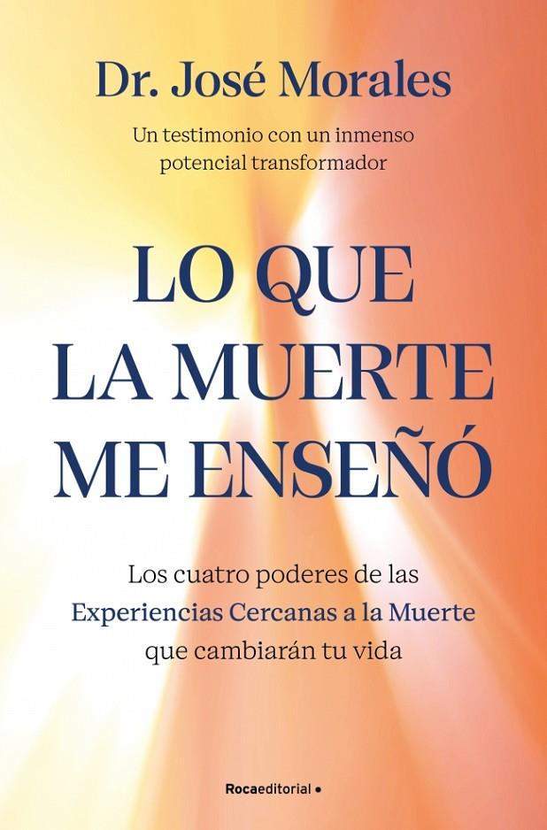 LO QUE LA MUERTE ME ENSEÑÓ | 9788410442450 | MORALES, JOSÉ | Galatea Llibres | Llibreria online de Reus, Tarragona | Comprar llibres en català i castellà online