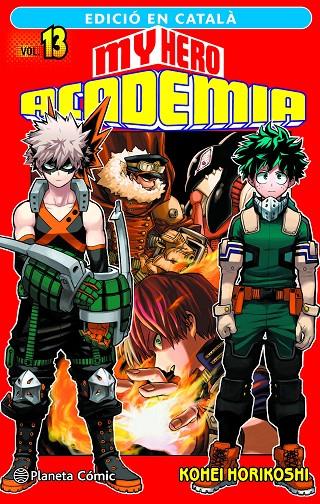 MY HERO ACADEMIA 13 CAT | 9788411129442 | HORIKOSHI, KOHEI | Galatea Llibres | Librería online de Reus, Tarragona | Comprar libros en catalán y castellano online