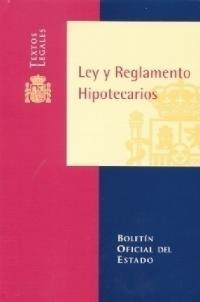 LEY Y REGLAMENTO HIPOTECARIOS | 9788434012677 | AAVV | Galatea Llibres | Llibreria online de Reus, Tarragona | Comprar llibres en català i castellà online