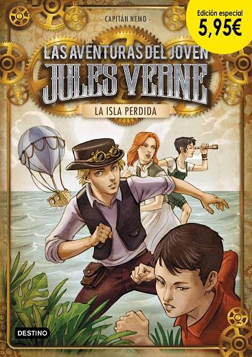 LAS AVENTURAS DEL JOVEN JULES VERNE 1. LA ISLA PERDIDA ED. ESPECIAL | 9788408191810 | Galatea Llibres | Llibreria online de Reus, Tarragona | Comprar llibres en català i castellà online