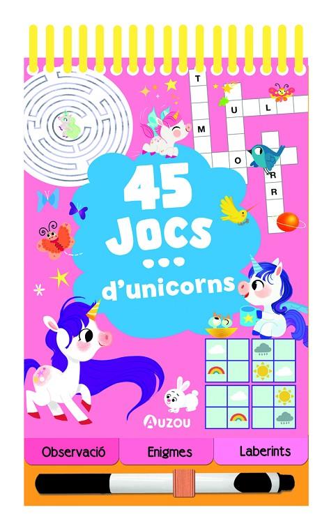 45 JOCS D’UNICORNS | 9791039563260 | VV.AA. | Galatea Llibres | Llibreria online de Reus, Tarragona | Comprar llibres en català i castellà online