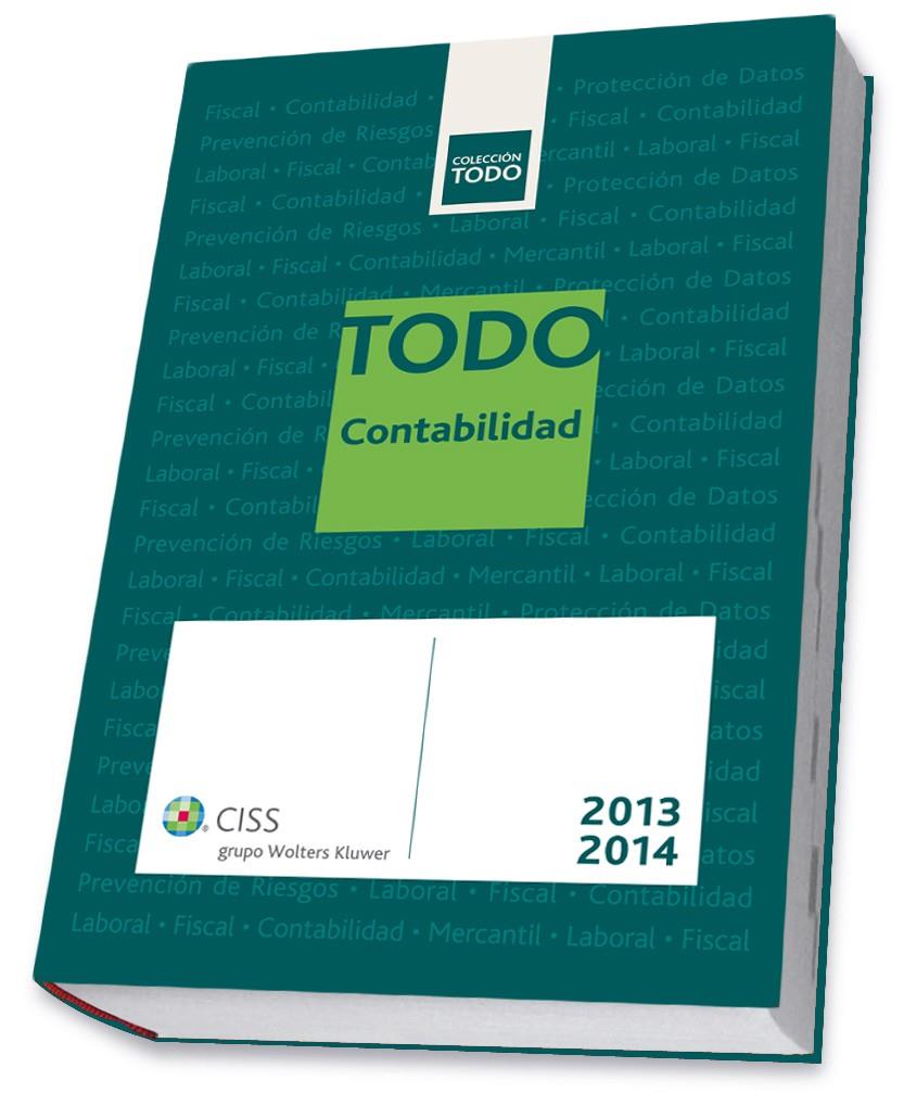 TODO CONTABILIDAD 2013-2014 | 9788499545400 | Galatea Llibres | Llibreria online de Reus, Tarragona | Comprar llibres en català i castellà online