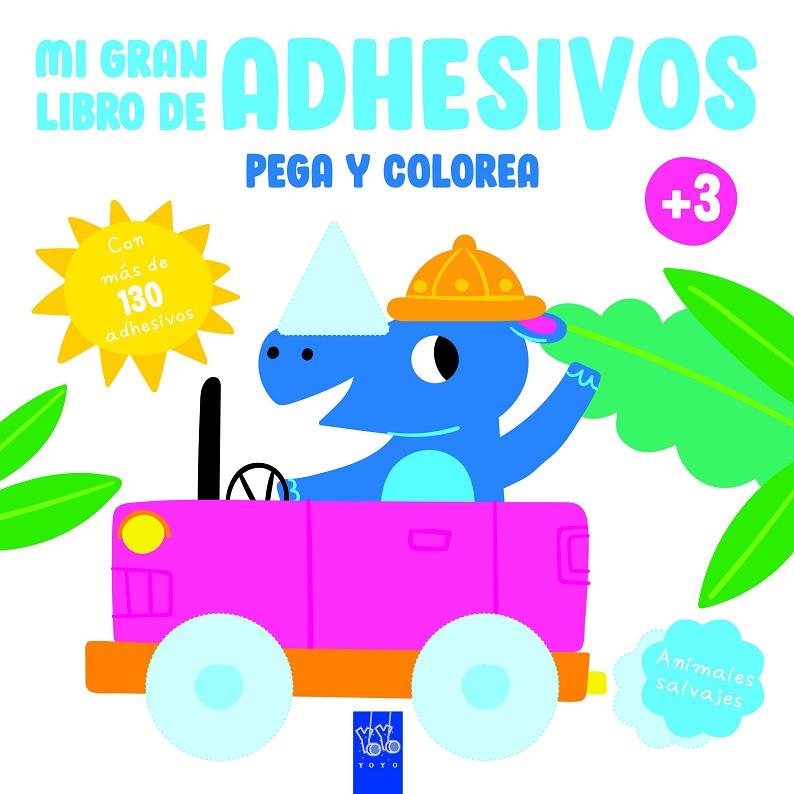 ANIMALES SALVAJES MI GRAN LIBRO DE ADHESIVOS | 9788408234623 | Galatea Llibres | Llibreria online de Reus, Tarragona | Comprar llibres en català i castellà online