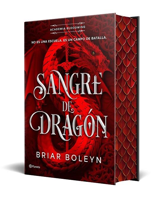 SANGRE DE DRAGÓN (ACADEMIA BLOODWING 1) EDICIÓN LIMITADA CON CANTOS TINTADOS | 9788408316459 | BOLEYN, BRIAR | Galatea Llibres | Llibreria online de Reus, Tarragona | Comprar llibres en català i castellà online