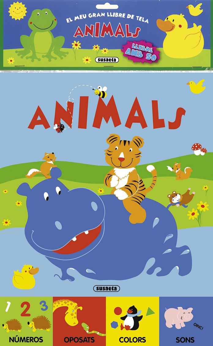 ANIMALS. GRAN LLIBRE DE TELA | 9788467743531 | Galatea Llibres | Librería online de Reus, Tarragona | Comprar libros en catalán y castellano online