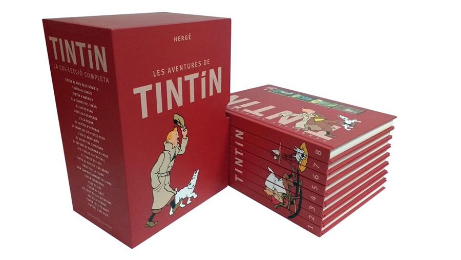 TINTÍN BOX. LA COL·LECCIÓ COMPLETA PACK | 9788426144515 | REMI, GEORGES | Galatea Llibres | Llibreria online de Reus, Tarragona | Comprar llibres en català i castellà online