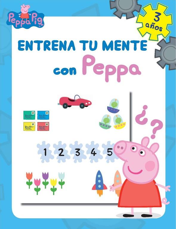 ENTRENA TU MENTE CON PEPPA. 3 AÑOS (PEPPA PIG. CUADERNO DE ACTIVIDADES) | 9788437201276 | Galatea Llibres | Librería online de Reus, Tarragona | Comprar libros en catalán y castellano online