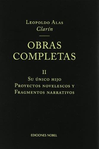 OBRAS COMPLETAS VOL.II | 9788484590514 | CLARIN | Galatea Llibres | Librería online de Reus, Tarragona | Comprar libros en catalán y castellano online