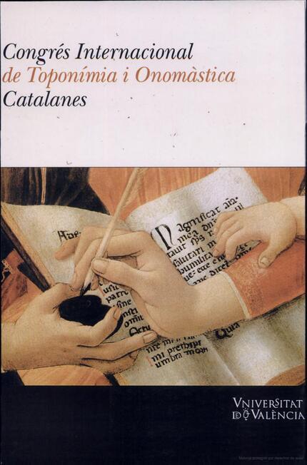 CONGRES INTERNACIONAL DE TOPONIMIA I ONOMASSTICA CATALANES | 9788437054438 | VARIOS AUTORES | Galatea Llibres | Librería online de Reus, Tarragona | Comprar libros en catalán y castellano online